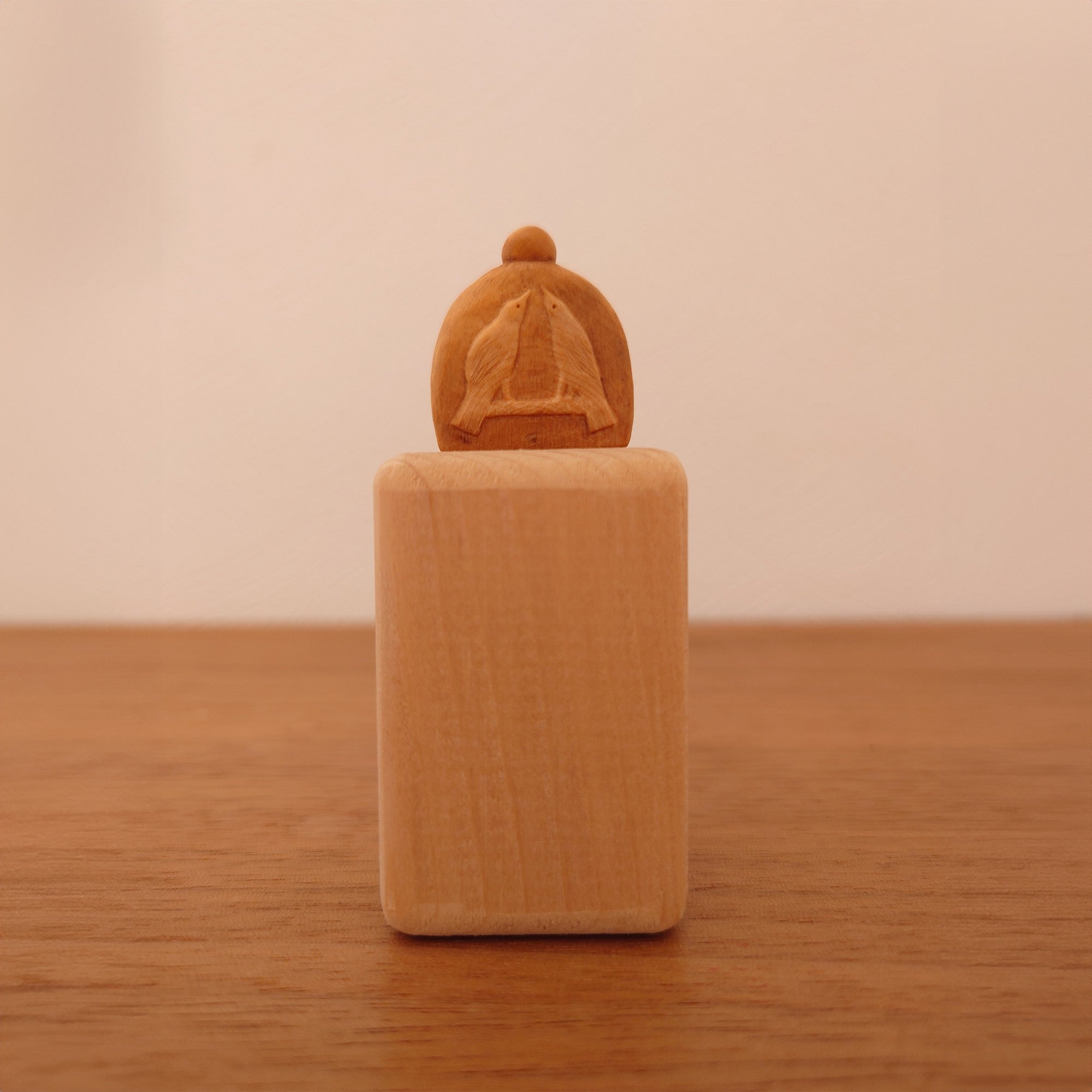 関根蕪 自然素材ブローチ（黄楊） | Gallery SPACE8510-2