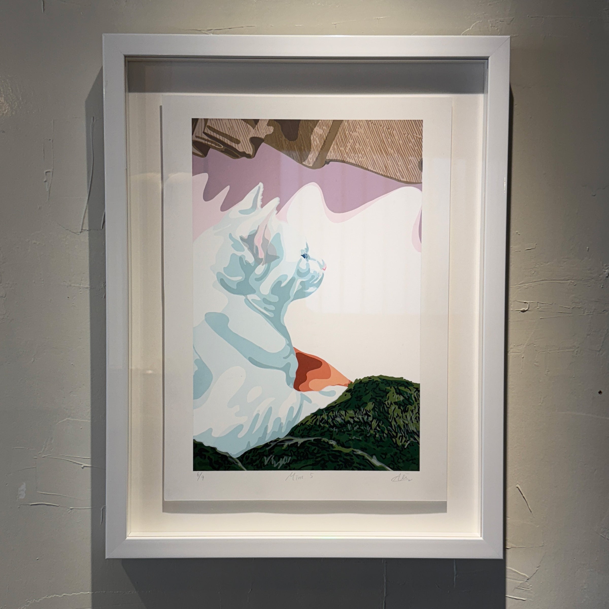 版画／シルクスクリーン】Mint.5（三宅 葵） | Gallery NOOOG