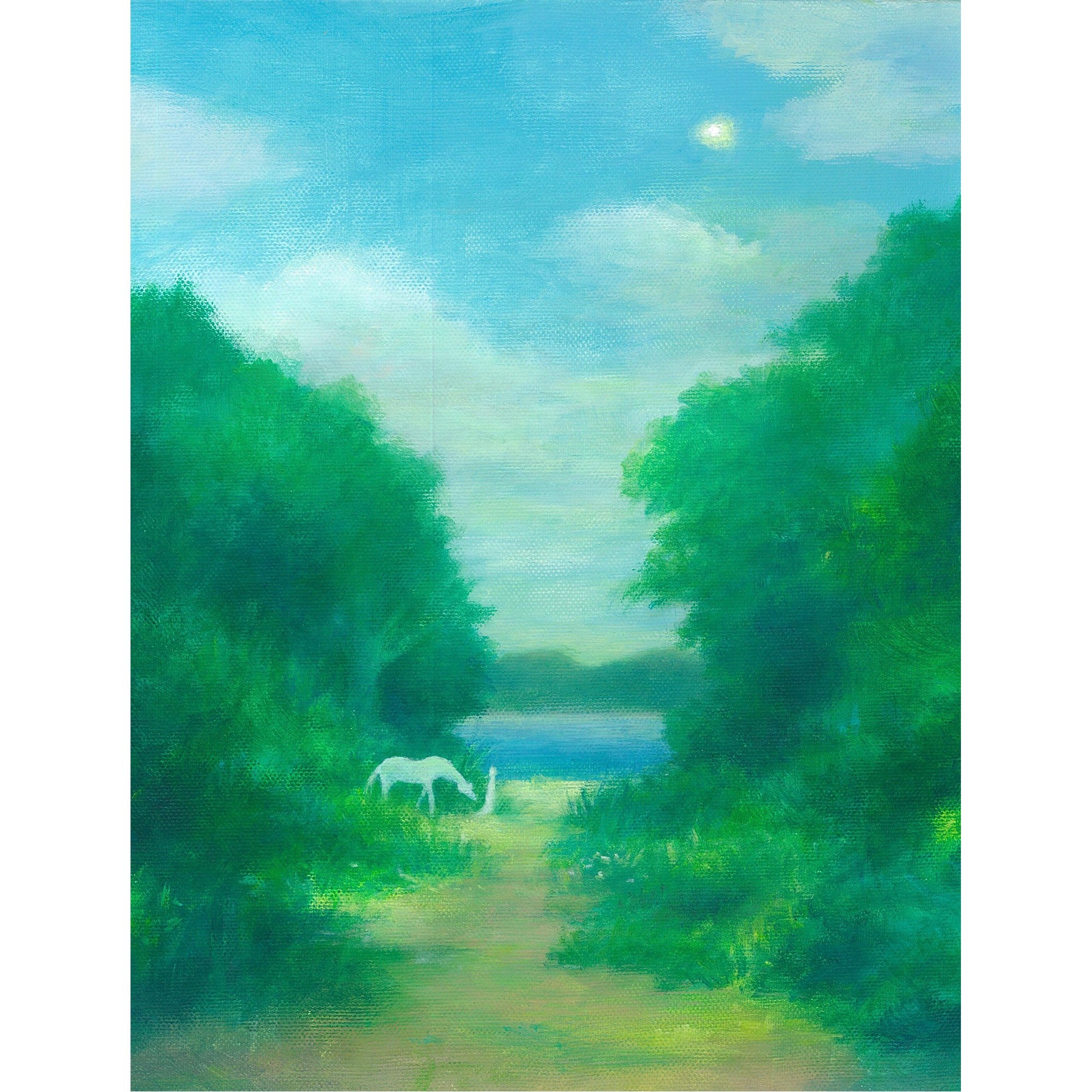 絵画：アクリル画】Flewhere（五十嵐 沙紀） | Gallery NOOOG