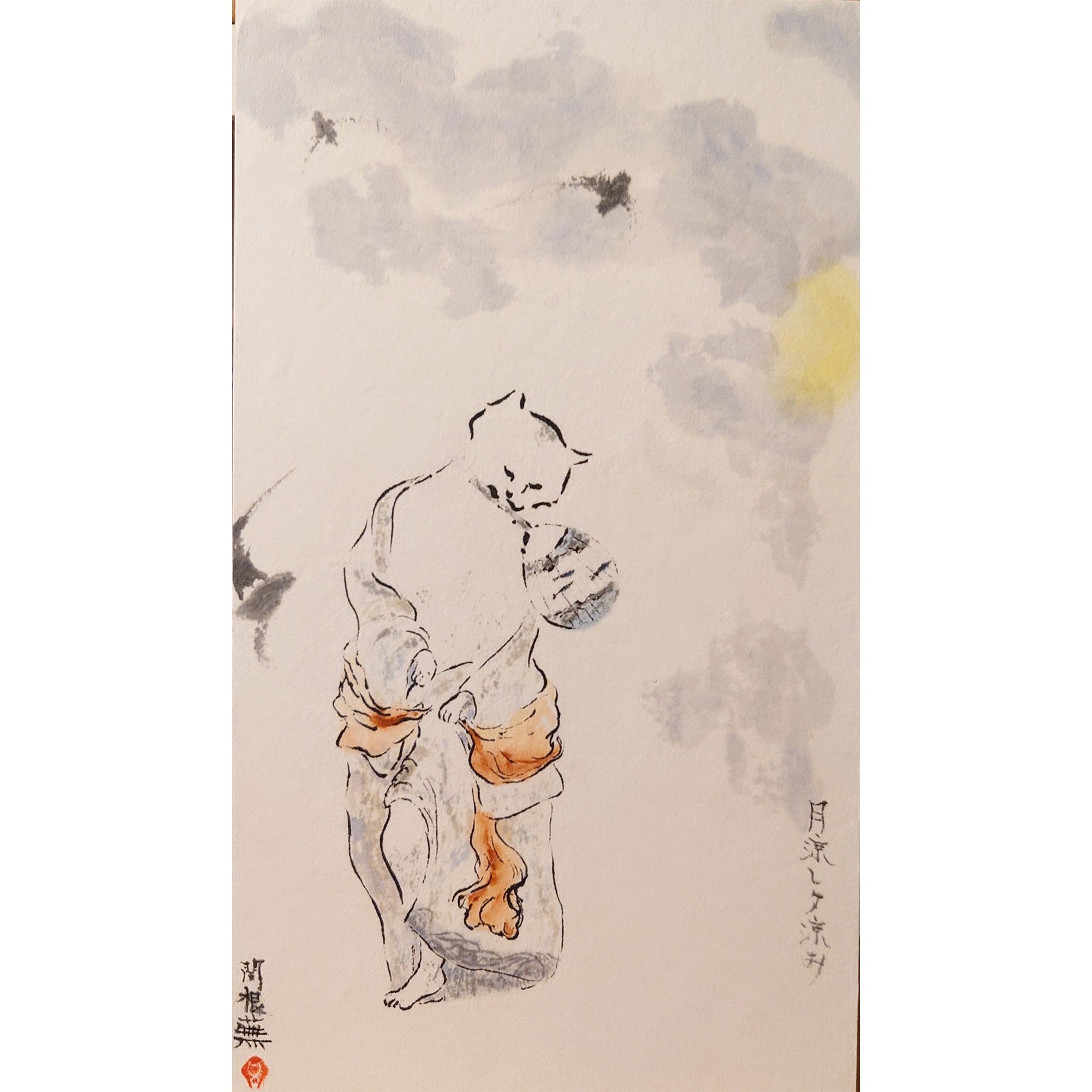 水墨画】三毛の宇宙（関根 蕪） | Gallery NOOOG