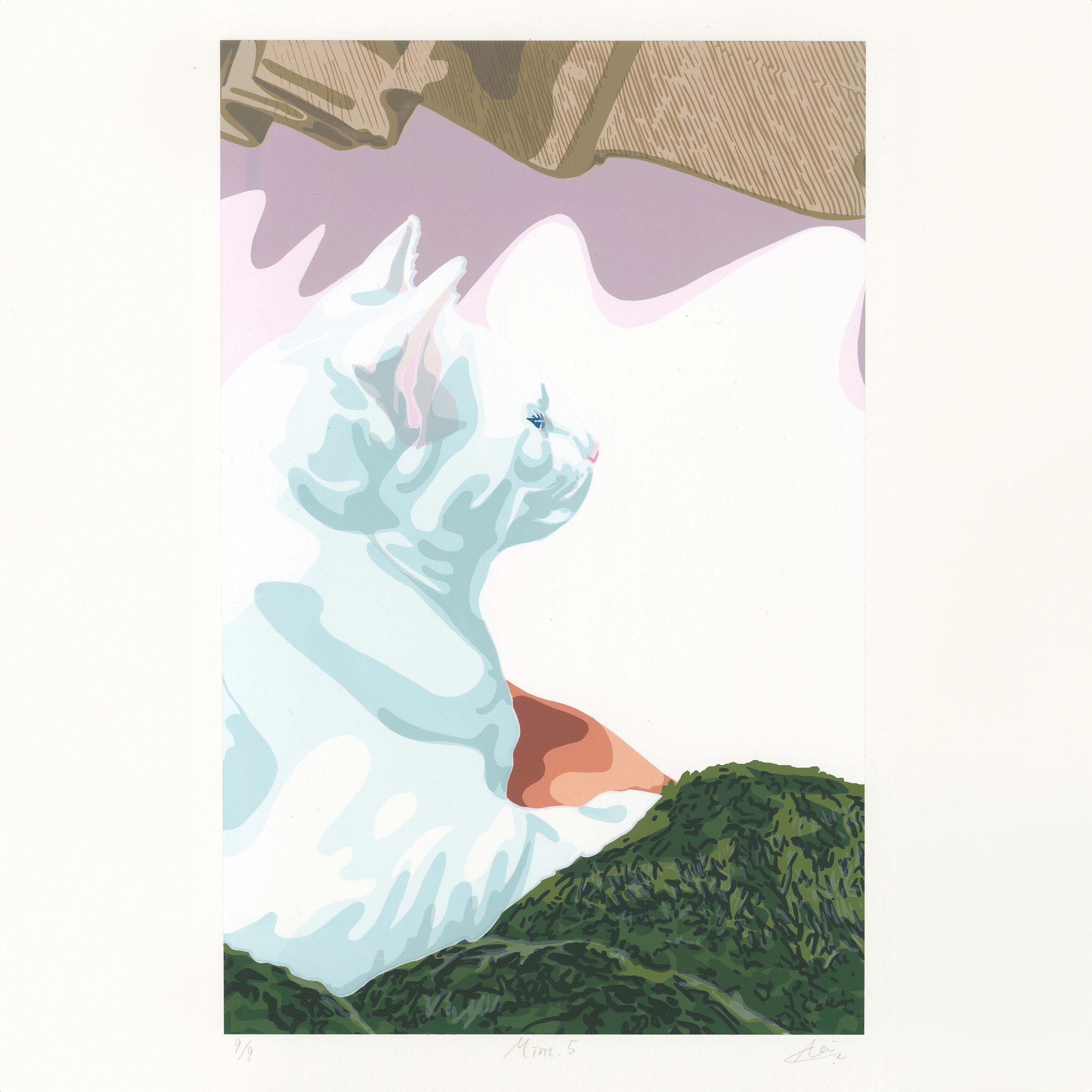 版画／シルクスクリーン】Mint.5（三宅 葵） | Gallery NOOOG